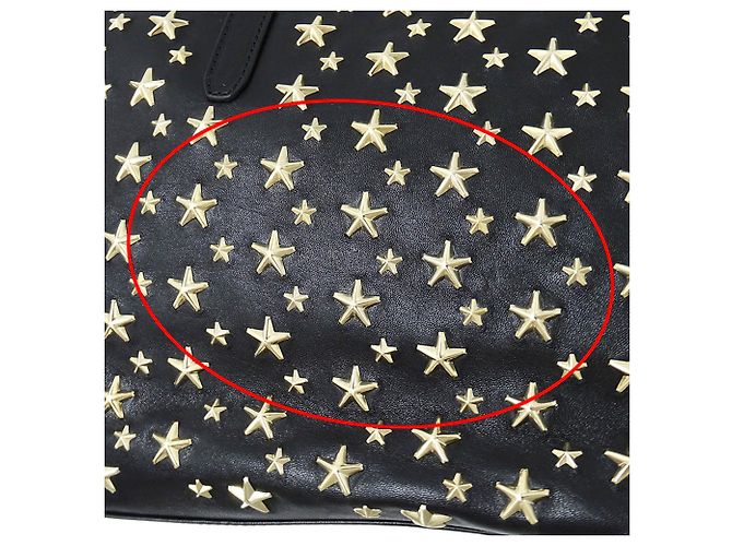 Borsa Tote Jimmy Choo in pelle nera Nero - vista 9