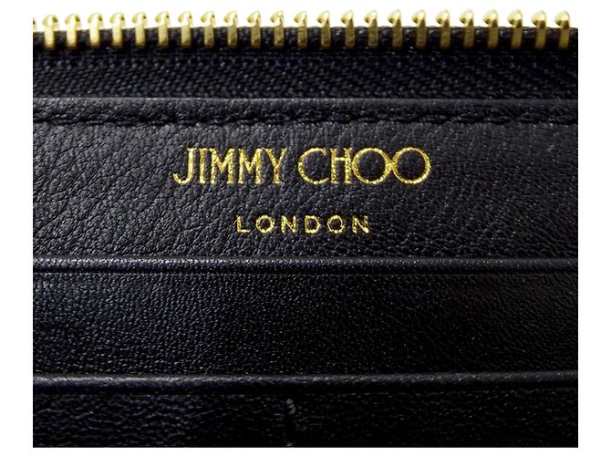 Cartera de piel negra Jimmy Choo Negro - vista 5