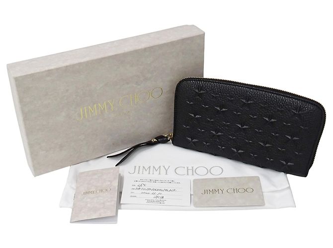 Cartera de piel negra Jimmy Choo Negro - vista 6