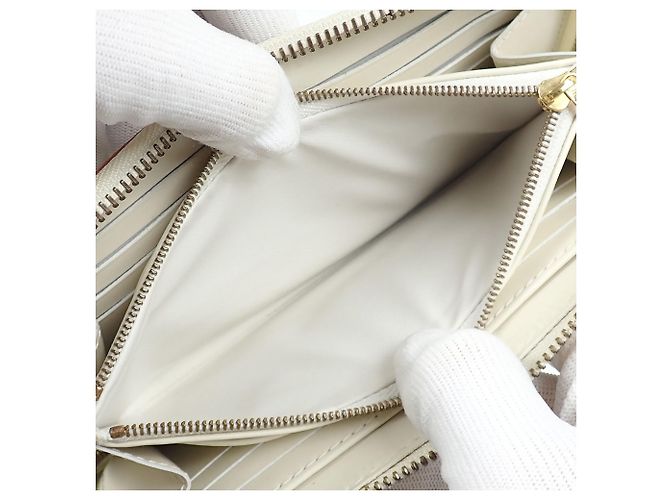 Cartera larga Zippy Louis Vuitton Suhali Blanco - vista 10