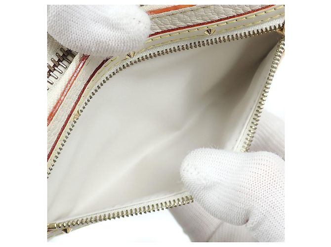 Cartera larga Zippy Louis Vuitton Suhali Blanco - vista 11