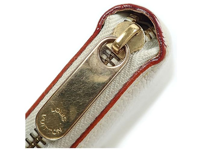 Cartera larga Zippy Louis Vuitton Suhali Blanco - vista 8