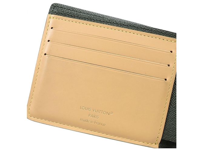 Louis Vuitton Monogram Bi-fold Wallet Khaki - view 10