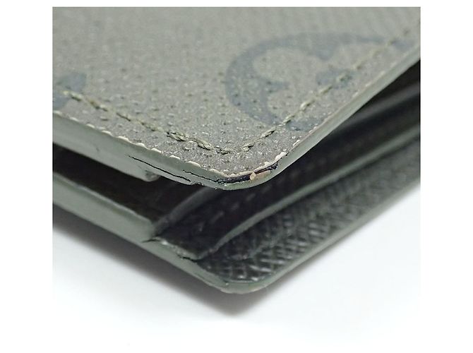 Louis Vuitton Monogram Bi-fold Wallet Khaki - view 5