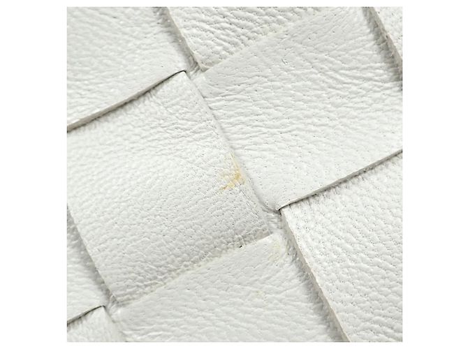 Borsa a tracolla Mini Hop Bottega Veneta Bianco - vista 4