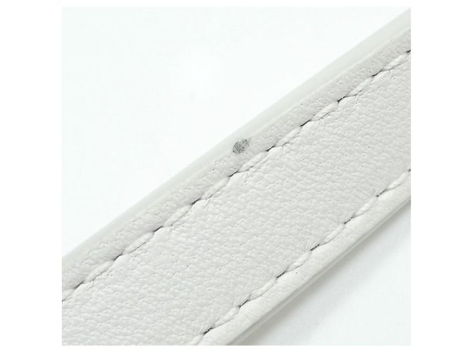 Borsa a tracolla Mini Hop Bottega Veneta Bianco - vista 9