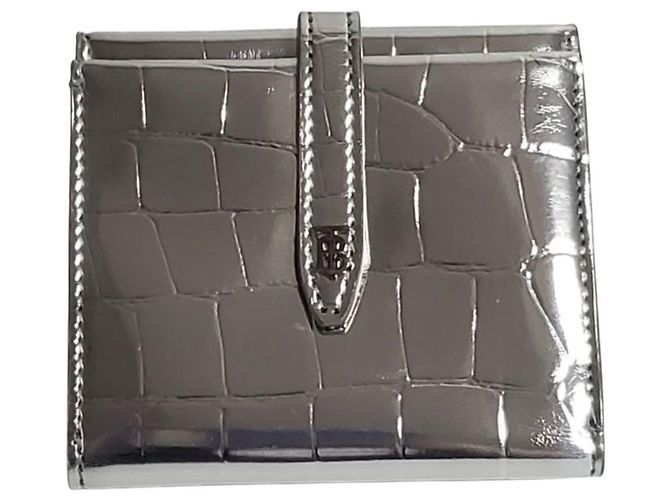 Cartera bi-fold para mujer Burberry en Silver Plata - vista 2