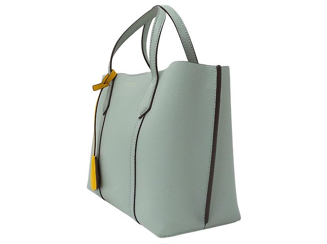 Borsa Tory Burch Perry Small in Blue Celadon - vista 4