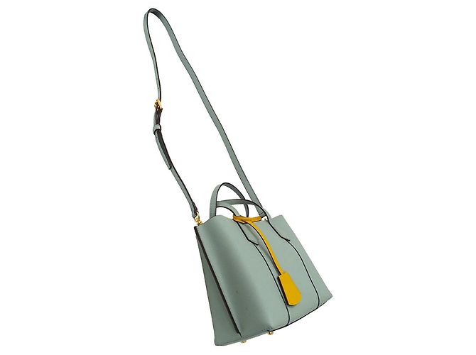 Borsa Tory Burch Perry Small in Blue Celadon - vista 5