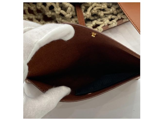 Stella Mc Cartney Borsa Tote Eco Knotted Mesh di Stella McCartney Marrone - vista 11