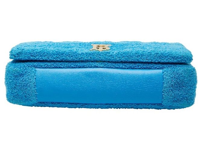 Borsa a tracolla Burberry TB Logo Laura Chain Blu - vista 3