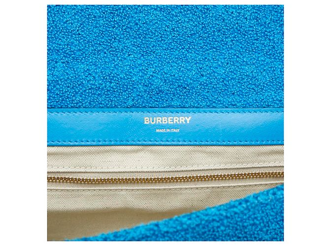 Borsa a tracolla Burberry TB Logo Laura Chain Blu - vista 9