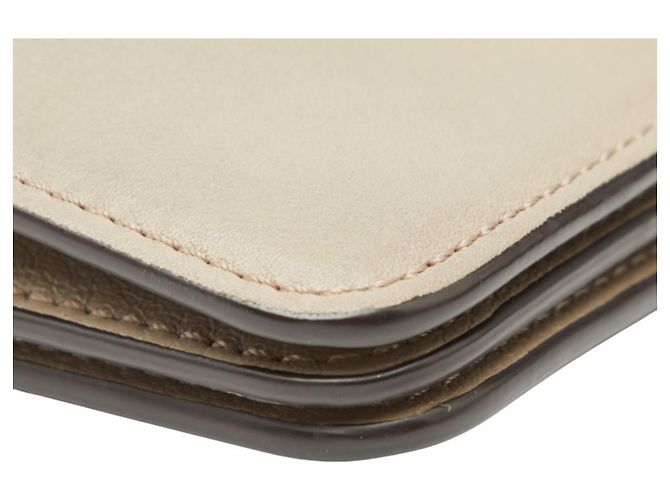 Borsa a tracolla Chloé Faye Small Beige - vista 4