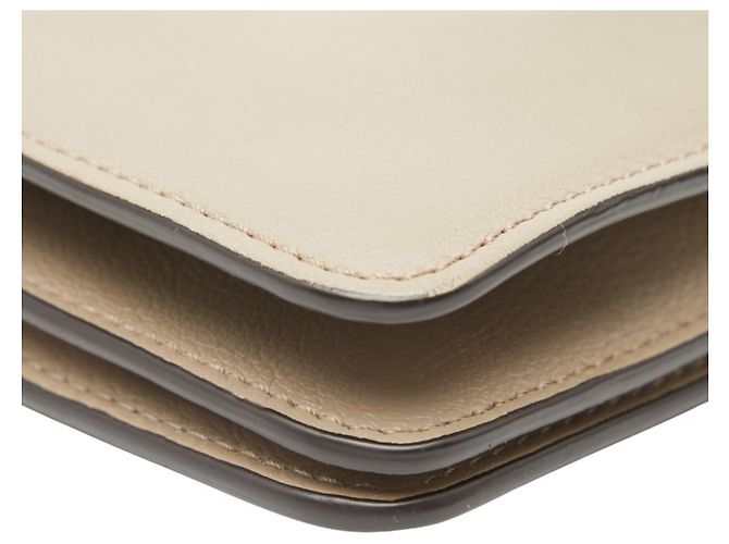 Borsa a tracolla Chloé Faye Small Beige - vista 5