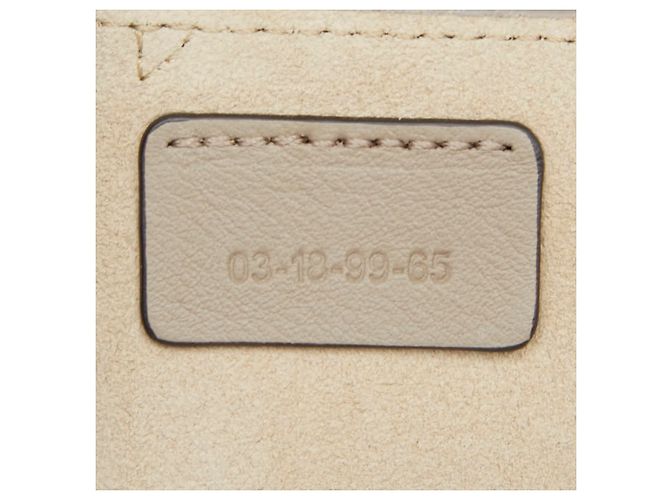 Borsa a tracolla Chloé Faye Small Beige - vista 9