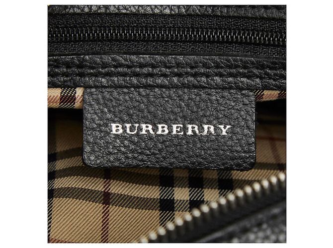 Burberry Nova Check Crossbody-Tasche Schwarz - Ansicht 9