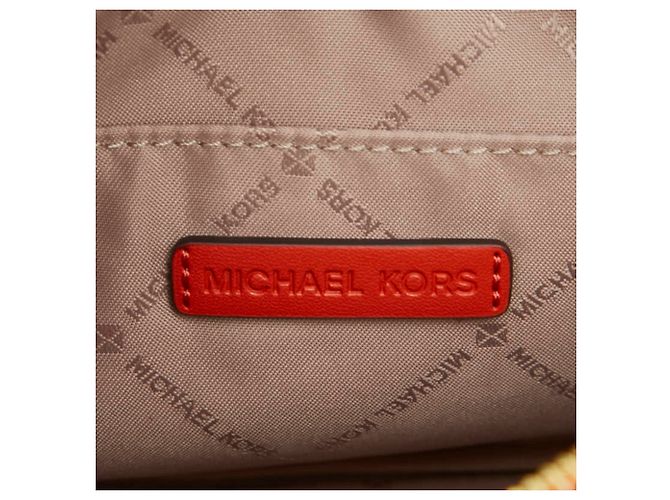 Borsa a tracolla Michael Kors JET SET TRAVEL Arancione - vista 9