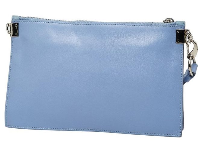 Borsa a tracolla Versace Medusa Bijou Blu chiaro - vista 2