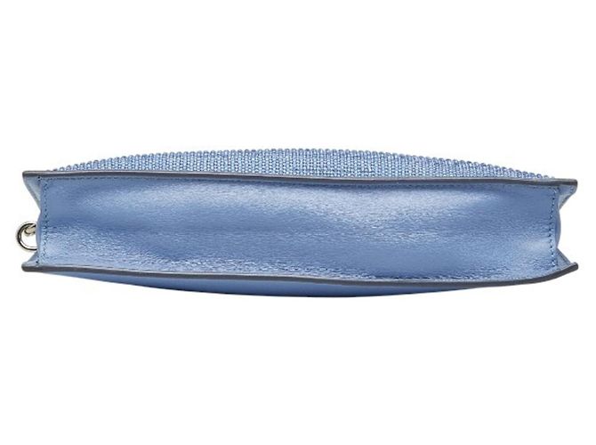 Borsa a tracolla Versace Medusa Bijou Blu chiaro - vista 3