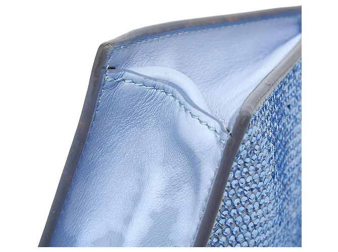 Borsa a tracolla Versace Medusa Bijou Blu chiaro - vista 5