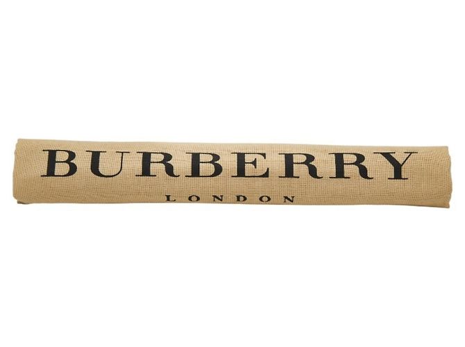 Borsa Burberry Nova Check Nero Beige - vista 11