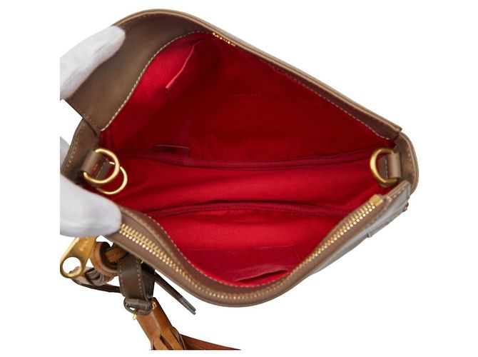 Chloé Eden Crossbody-Schultertasche Braun - Ansicht 10