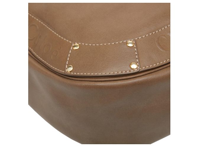 Chloé Eden Crossbody-Schultertasche Braun - Ansicht 5
