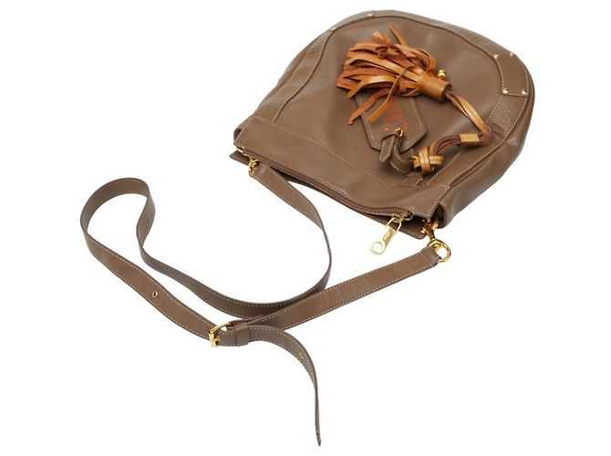 Chloé Eden Crossbody-Schultertasche Braun - Ansicht 9