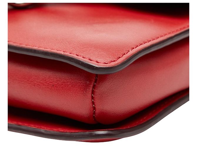 Borsa a tracolla Chloé Faye Rosso - vista 5