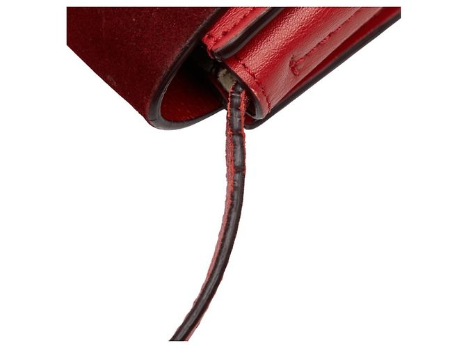 Borsa a tracolla Chloé Faye Rosso - vista 7