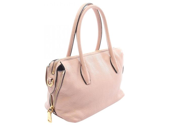 Miu Miu Madras 2-Way Handtasche Pink - Ansicht 2
