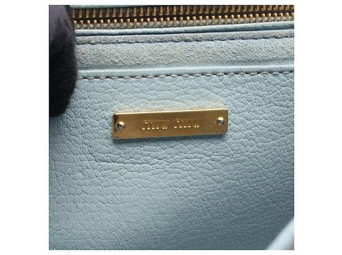 Miu Miu Madras 2-Way Handtasche Pink Blau Grün - Ansicht 4