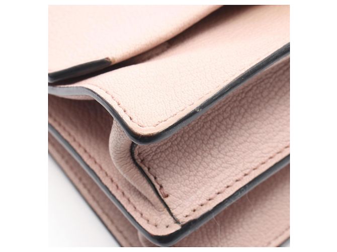 Borsa a tracolla Miu Miu in pelle Madras Rosa - vista 7