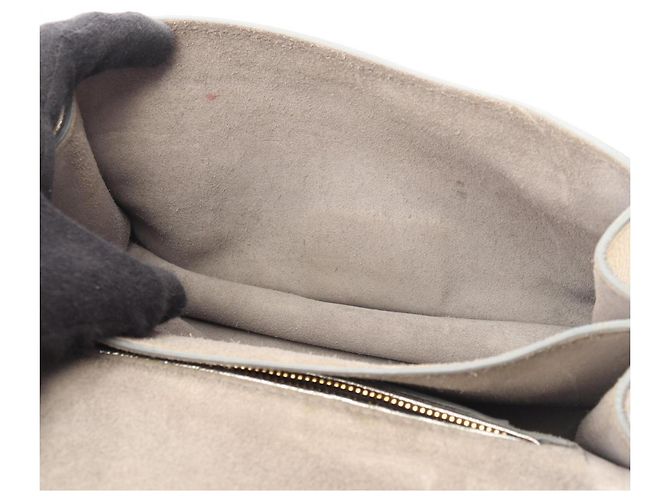 Miu Miu Madras Schultertasche Silber Golden - Ansicht 6