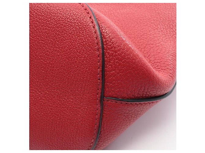 Borsa a tracolla Miu Miu Madras Rosso - vista 8