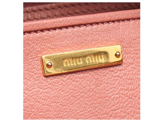 Borsa Miu Miu Madras Rosa - vista 4