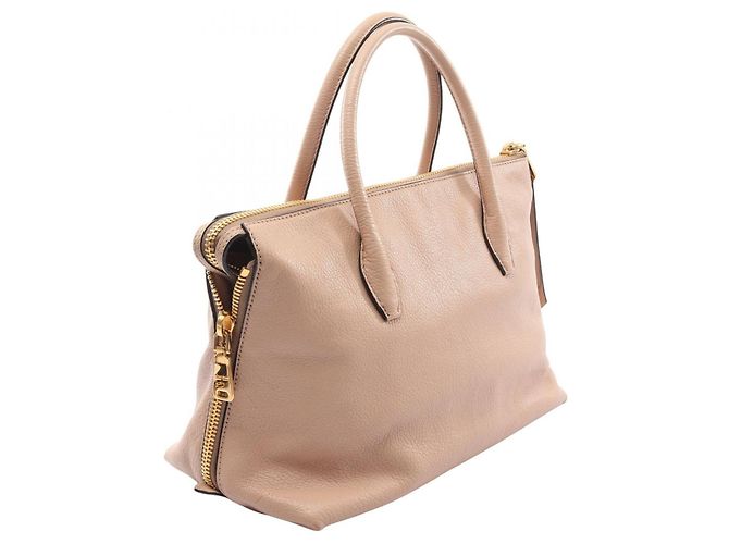 Borsa Miu Miu Madras Beige - vista 2