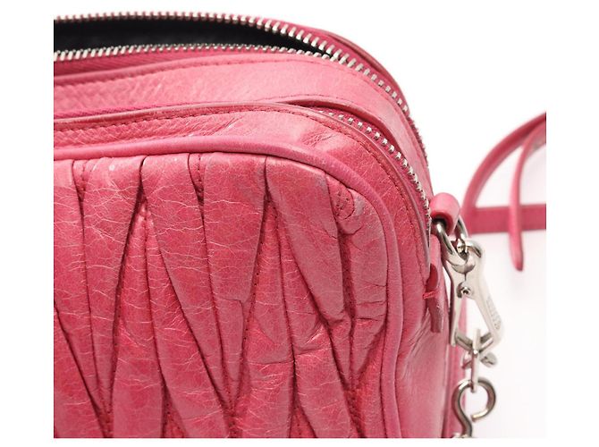 Miu Miu Matelassé Schultertasche Pink - Ansicht 6