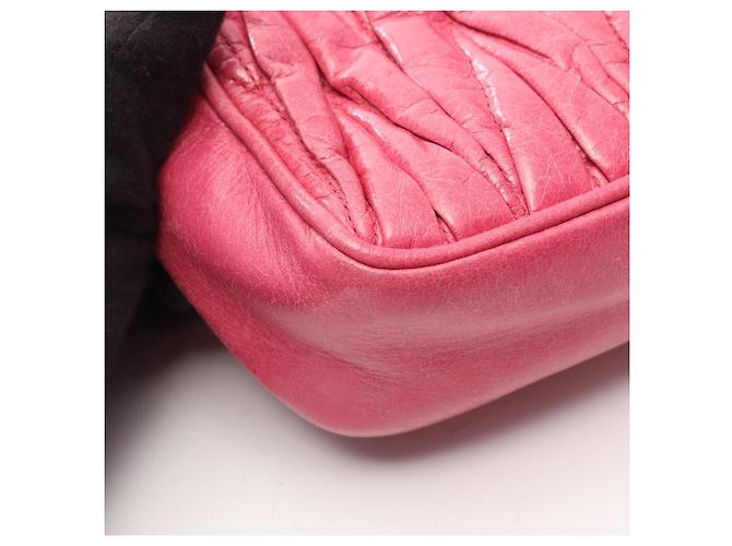 Miu Miu Matelassé Schultertasche Pink - Ansicht 7