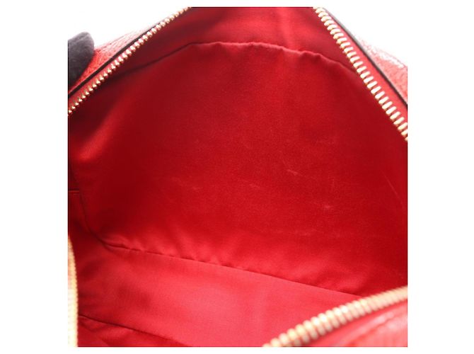 Borsa a tracolla Miu Miu Miu x MM (Paris) Nero Rosso Crudo - vista 8