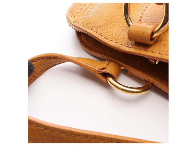 Borsa Miu Miu VITELLO CARIBU Giallo - vista 10