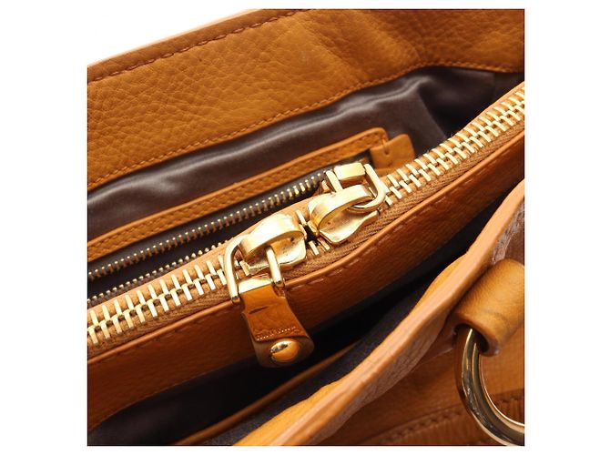 Borsa Miu Miu VITELLO CARIBU Giallo - vista 11