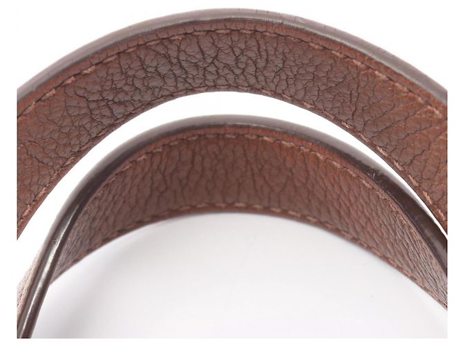 Miu Miu Shopper aus braunem Leder - Ansicht 6