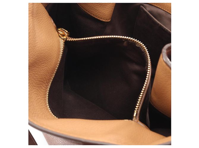 Miu Miu Shopper aus braunem Leder - Ansicht 8