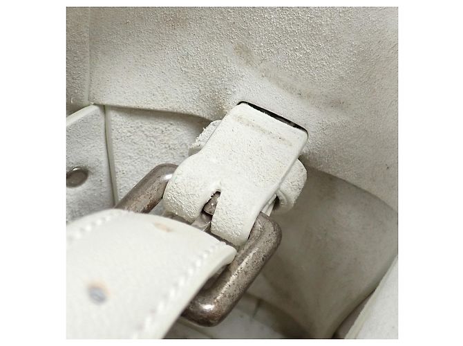 Borsa Bottega Veneta ARCO TOOL Bianco - vista 11