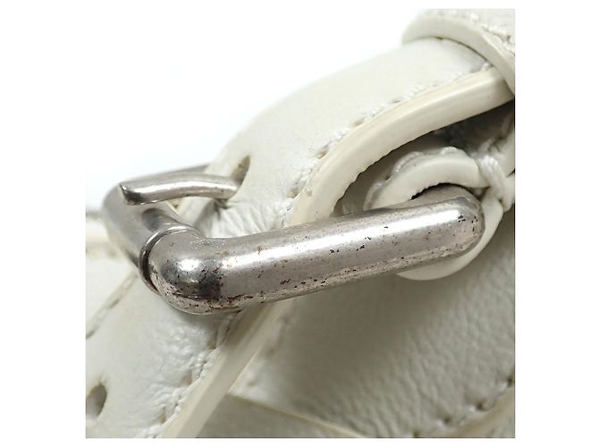 Borsa Bottega Veneta ARCO TOOL Bianco - vista 8