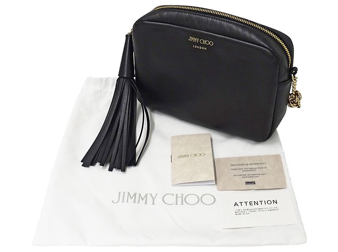 Borsa a mano Jimmy Choo in pelle nera Nero - vista 7
