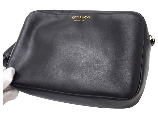 Borsa a mano Jimmy Choo in pelle nera Nero - vista 9