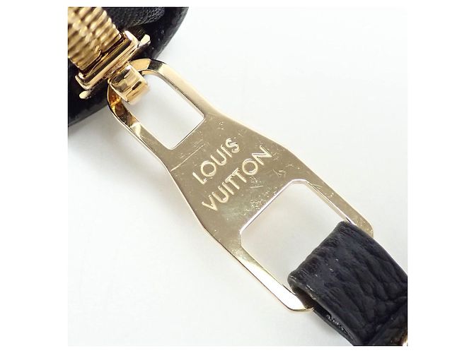 Louis Vuitton Monogram Empreinte Langbeutel Schwarz Beige - Ansicht 6