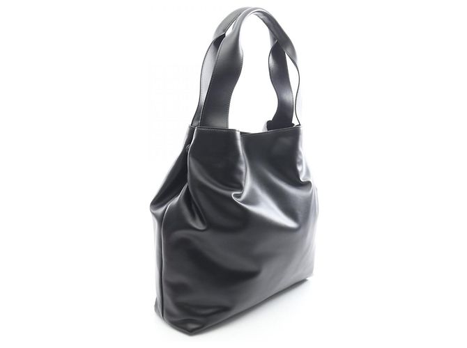 Borsa Hobo Tote Miu Miu in pelle nera Nero - vista 2
